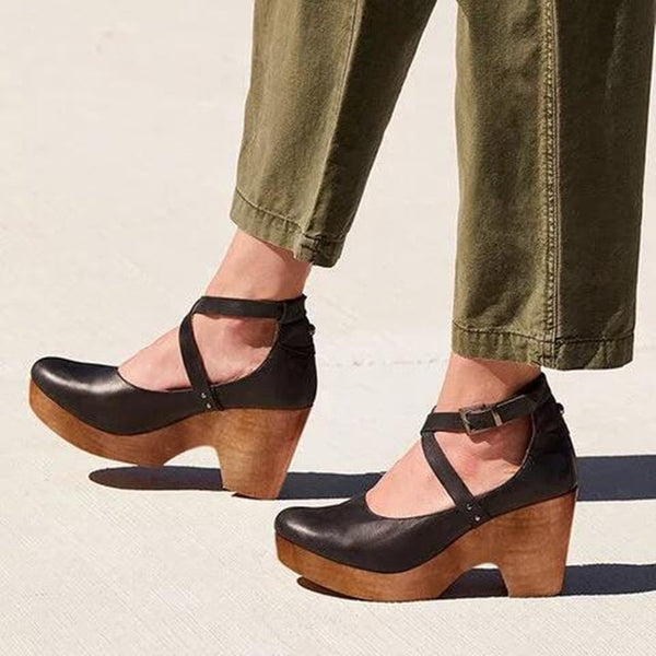 "My Clogs to Wedge" Heels